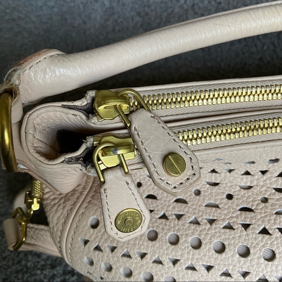 J. Crew Blush Pink Biennial Cutout Hobo Purse - Picture 9 of 16